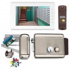 Комплект системы контроля доступа Mia KIT № 12 (электромеханический замок/ считыватель ключей/ доводчик/ питание)